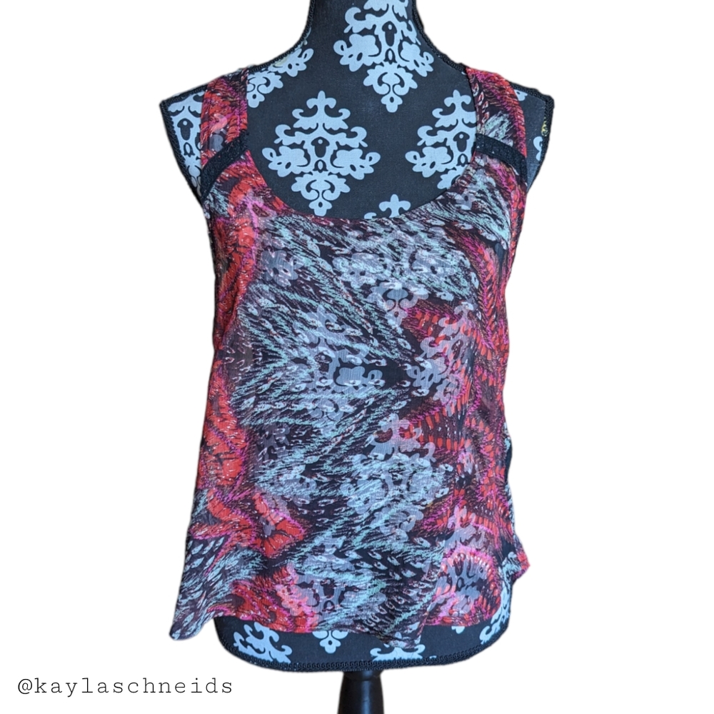 🌻2 for $20 | Element Sheer High Low Tank Top